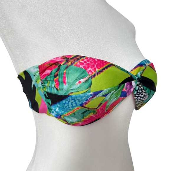 Brazilian Strapless Bandeau Bikini Tie Top - Picture 6 of 8